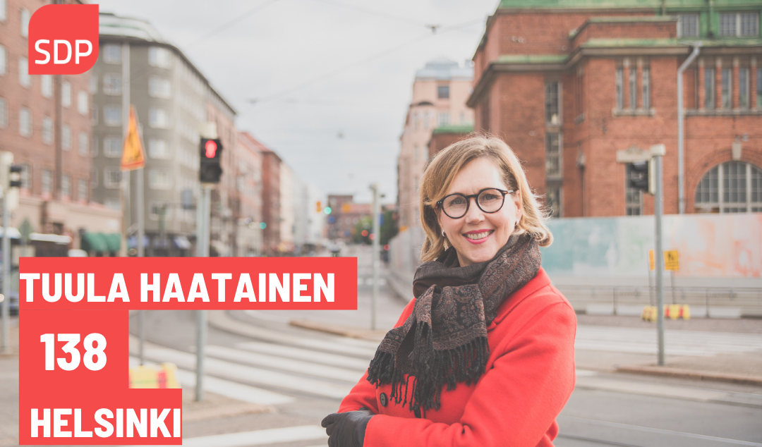 Olen ehdolla kuntavaaleissa numerolla 138