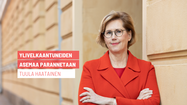 Ylivelkaantuneiden aseman parantaminen on työllisyysteko