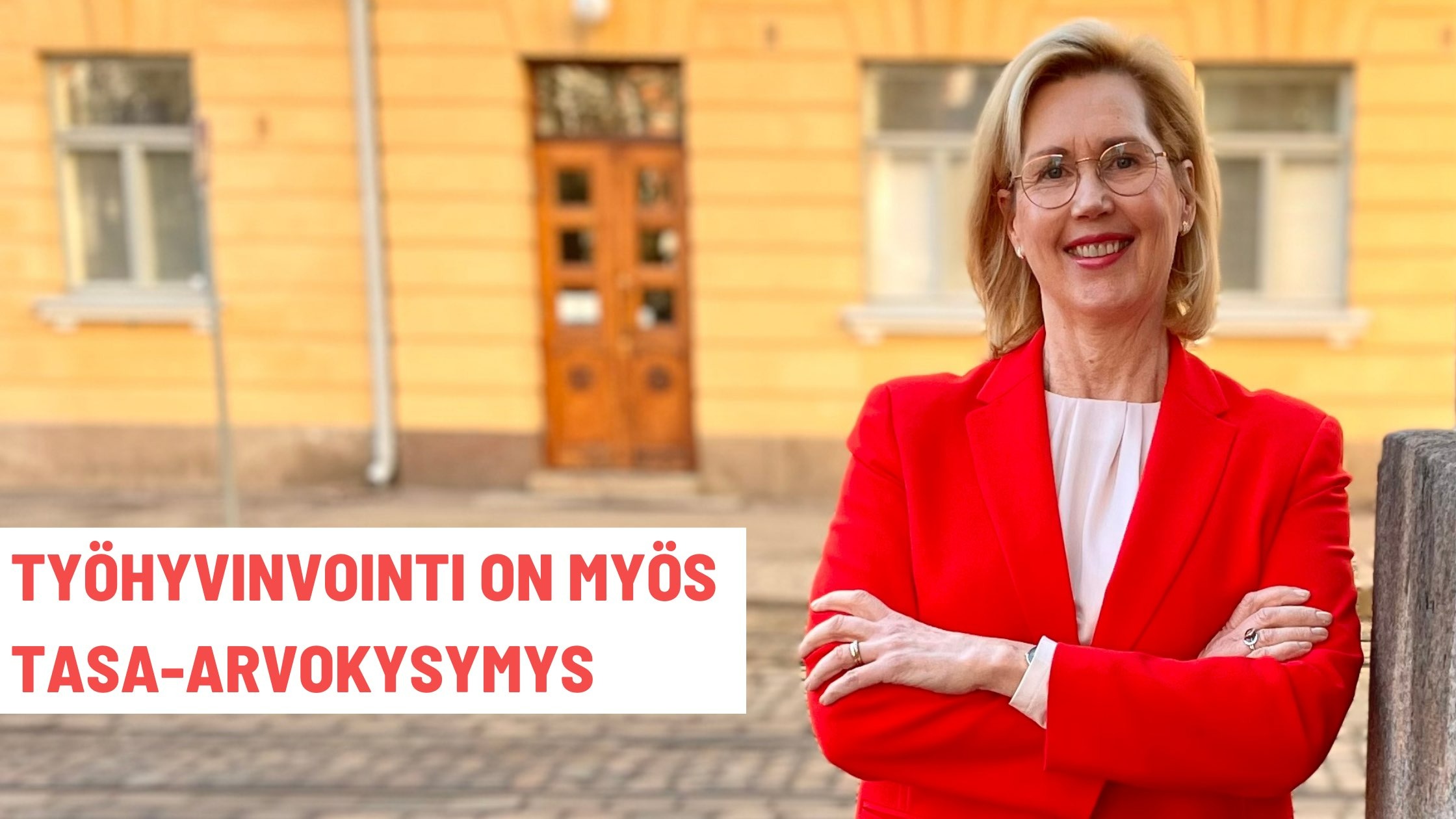 Työhyvinvointi on myös tasa-arvokysymys