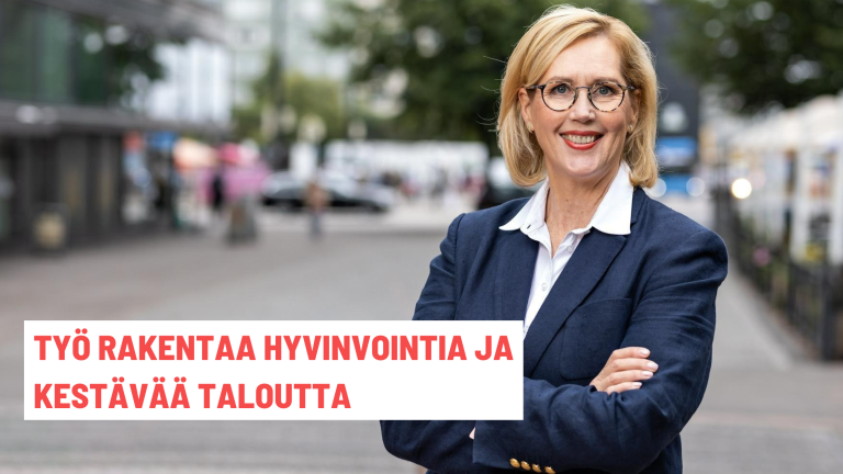 Työ rakentaa hyvinvointia ja kestävää taloutta
