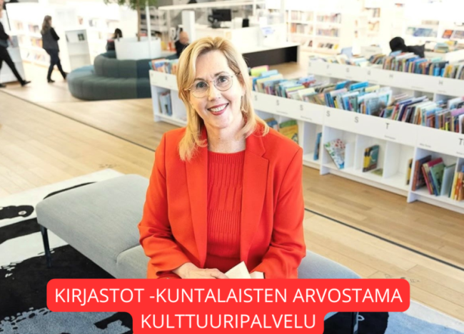 KIRJASTOT – KUNTALAISTEN ARVOSTAMA KULTTUURIPALVELU